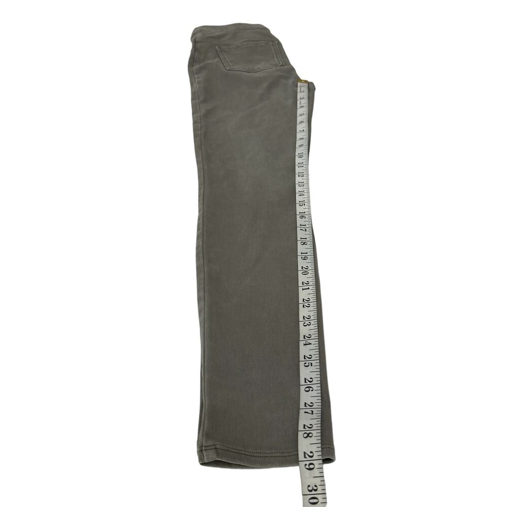 Women's Spanx Taupe Jean-ish Ankle Leggings Faux Front Pocket Knit Jeggings M - Picture 9 of 9